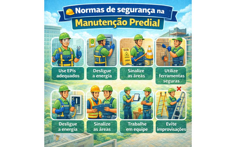 Normas de segurança na manutenção predial